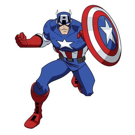 captain america cartoon - Free Large Images