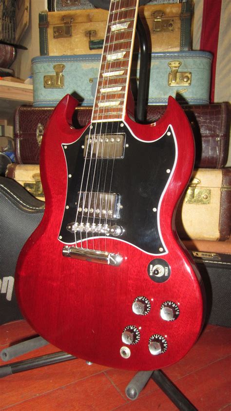 1993 Gibson SG Standard Cherry Red > Guitars Electric Solid Body ...