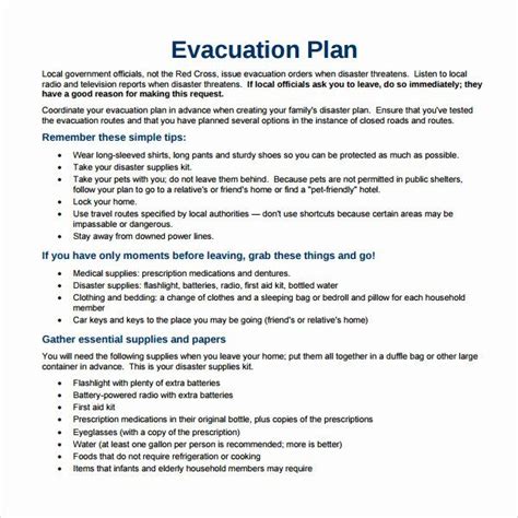 40 Emergency Evacuation Plan Template in 2020 | How to plan, Evacuation ...