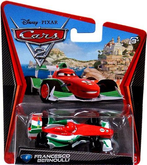 Disney Pixar Cars Cars 2 Main Series Francesco Bernoulli 155 Diecast Car Mattel Toys - ToyWiz