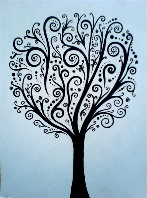 Abstract Tree Drawing at GetDrawings | Free download