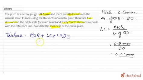 Working Principle And Formula Of Screw Gauge Code Geekz, 53% OFF