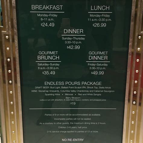 Wynn Buffet Prices 2024: The Buffet at Wynn Las Vegas Cost & Menu Price