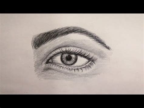 Easy way to draw a realistic eye for Beginners step by step || Farjana Drawing Academy | easy ...