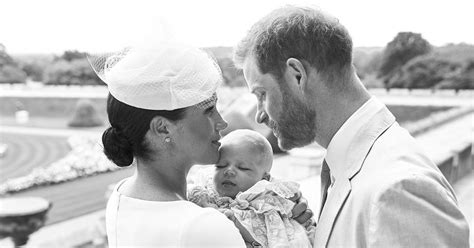 Meghan And Harry Share Baby Archie Christening Photos