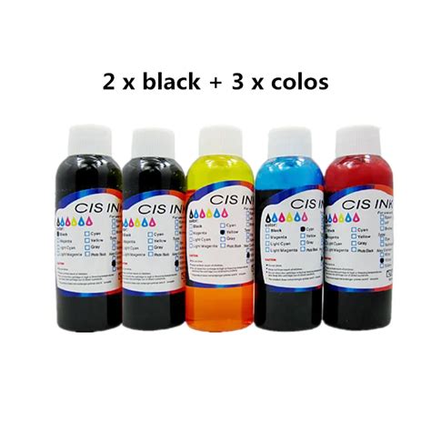 500ml Universal Edible Ink For Canon / Epson / HP Desktop Inkjet Printer-in Ink Refill Kits from ...