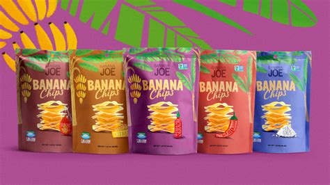 PROFSOYUZ Created New Packaging Design for Banana Chips - World Brand Design Society