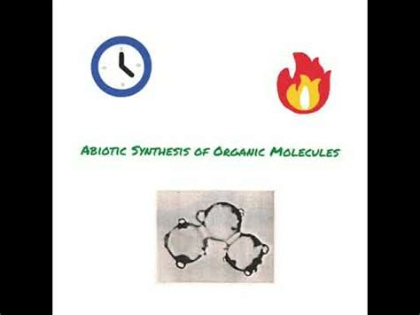 Abiotic Synthesis of Organic Molecules - YouTube