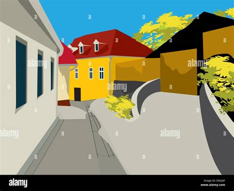 Architecture abstract sketch Stock Vector Image & Art - Alamy