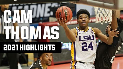 Cam Thomas 2021 NCAA tournament highlights - YouTube