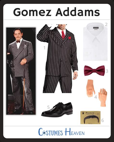 DIY Gomez Addams Costume 2024 | Cosplay And Halloween Ideas