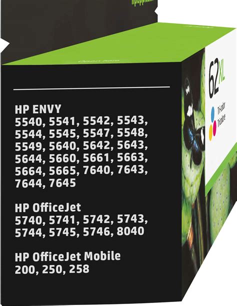 HP 62XL High-Yield Ink Cartridge Tri-color C2P07AN#140 - Best Buy