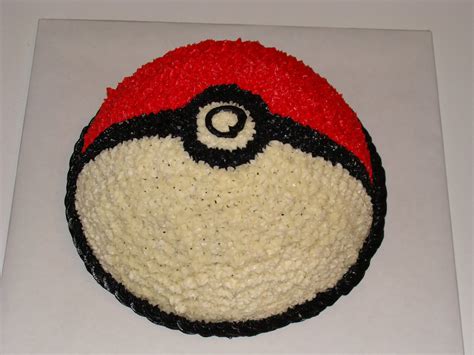 Door County Custom Cakes and Cookies: Pokémon Ball Cake