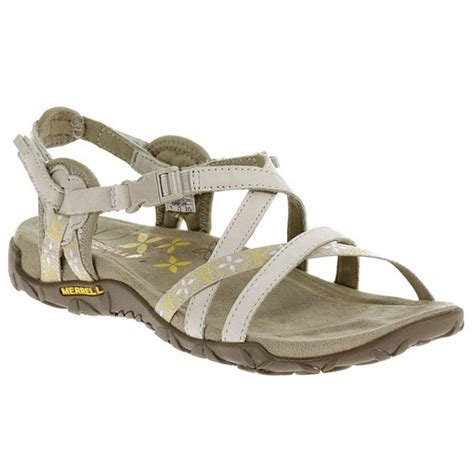 Merrell Merrell Terran Lattice Silver Lining (Z23) J22236 Ladies Sandal - Merrell from Pure ...