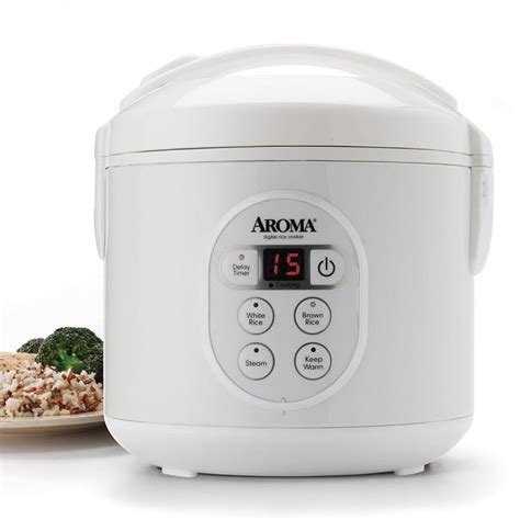 Aroma 8-Cup Programmable Rice Cooker at Lowes.com