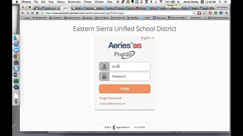 Aeries Parent Portal Walkthrough - YouTube