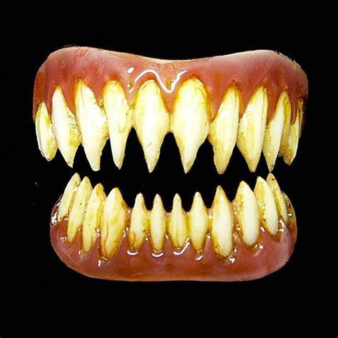 Pennywise Teeth - custom fit teeth | Pennywise teeth, Pennywise, Dental