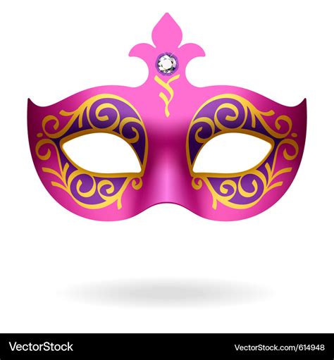 Carnival mask Royalty Free Vector Image - VectorStock