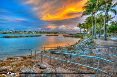 Dubois Park Swimming Area at Jupiter Inlet