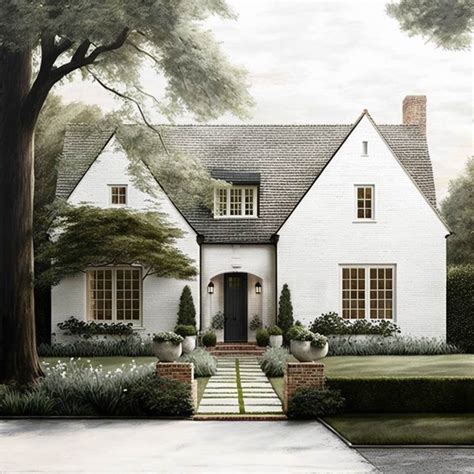 Designing an English Cottage Style House - Plank and Pillow
