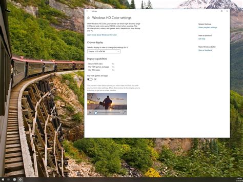 How to enable HDR settings on Windows 10 | Windows Central