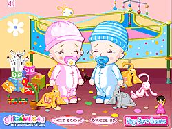 Baby Twins Dress Up Game - Play online at Y8.com