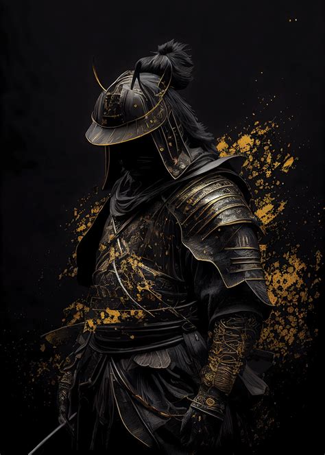 ArtStation - Fantasy Samurai Kintsugi Warrior