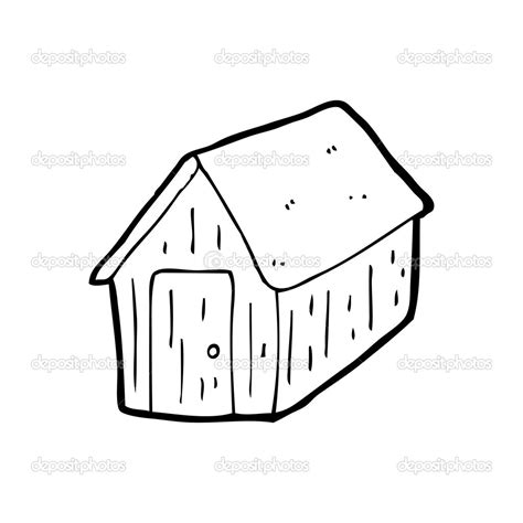 Pictures: cartoon shed | Shed cartoon — Stock Vector © lineartestpilot #20079109