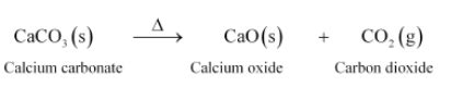 write one equation each for decomposition reaction when energy is ...