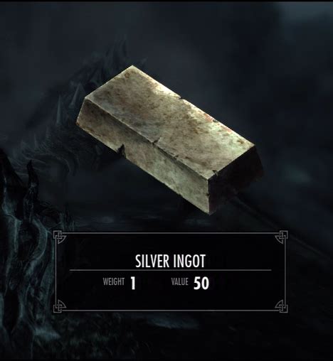 Silver Ingot - The Elder Scrolls V: Skyrim Wiki Guide - IGN