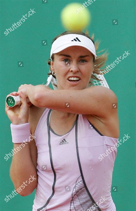 Martina Hingis Switzerland Returns Shahar Peer Editorial Stock Photo ...