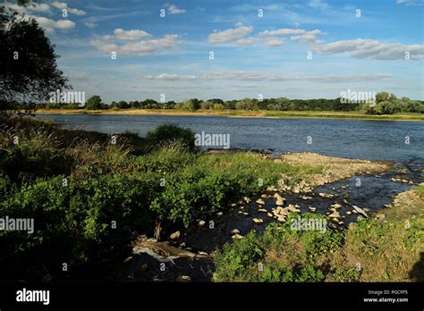 Elbe river in Magdeburg Stock Photo - Alamy