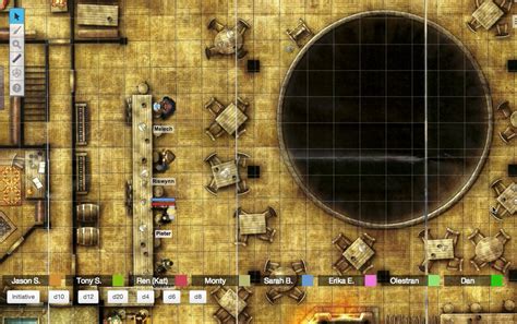 Yawning Portal Tavern Battlemap Tavern Map Fantasy City Map Tavern ...