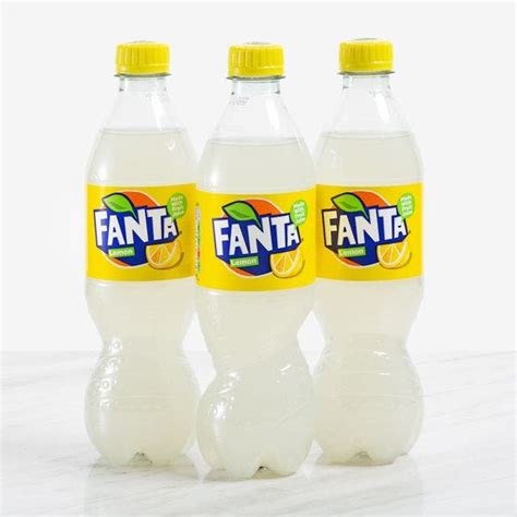 Fanta Lemon Plastic Bottle 24x500 ML