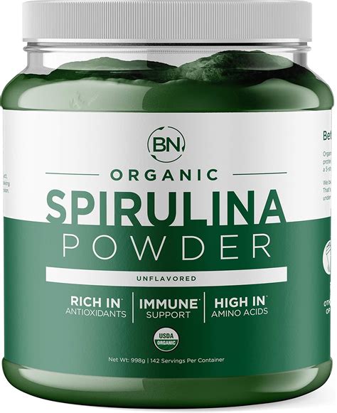 Amazon.com: Spirulina Powder Organic 1kg/2.2lb - USDA Certified - RAW ...