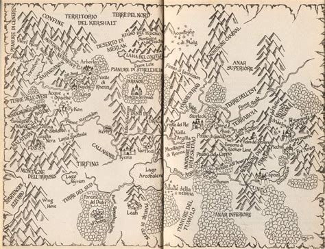 Map of Shannara. | Shannara map, Map, Shannara books