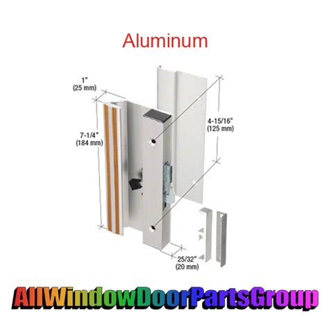 Guardian Sliding Glass Patio Door Parts | Handle Set - ALL WINDOW DOOR PARTS