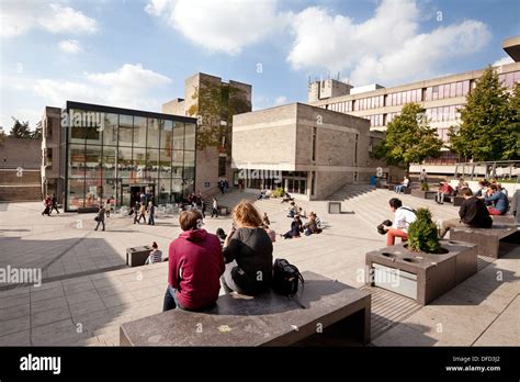 Uea university of east anglia campus students uk norwich hi-res stock ...