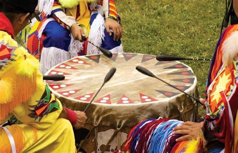 The Powwow, Powwow Dances, Powwow Drums - Native Americans in Olden Times for Kids