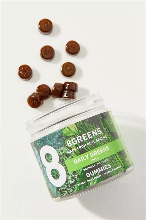 8Greens Real Greens Gummies Supplement | Urban Outfitters