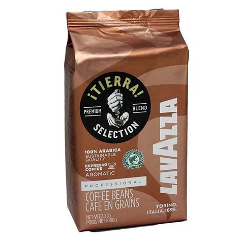 Espresso Coffee Lavazza Tierra 1000g beans | Buy Coffee Cyprus