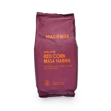 Amazon.com : Masienda Heirloom Red Corn Masa Harina/Flour. Nixtamalized Corn Flour Perfect for ...