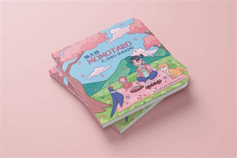 Momotaro Illustrated Children's Book :: Behance