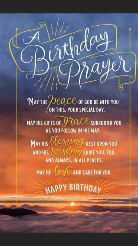 Pin by Vanessa Thomas on Birthdays | Birthday prayer, Birthday prayer ...