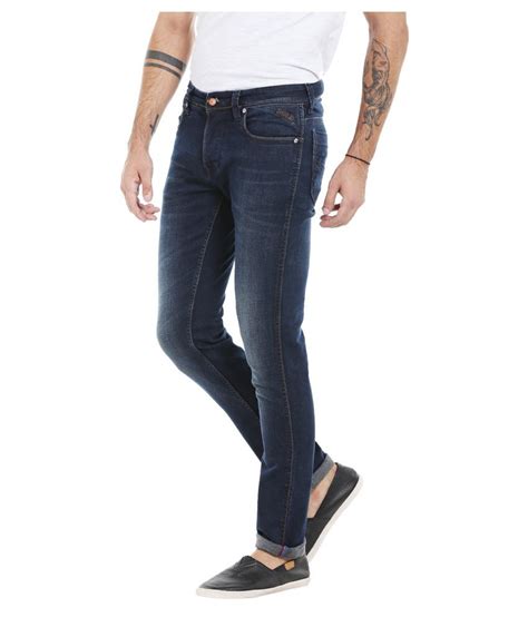 INTEGRITI Blue Slim Jeans - Buy INTEGRITI Blue Slim Jeans Online at Best Prices in India on Snapdeal