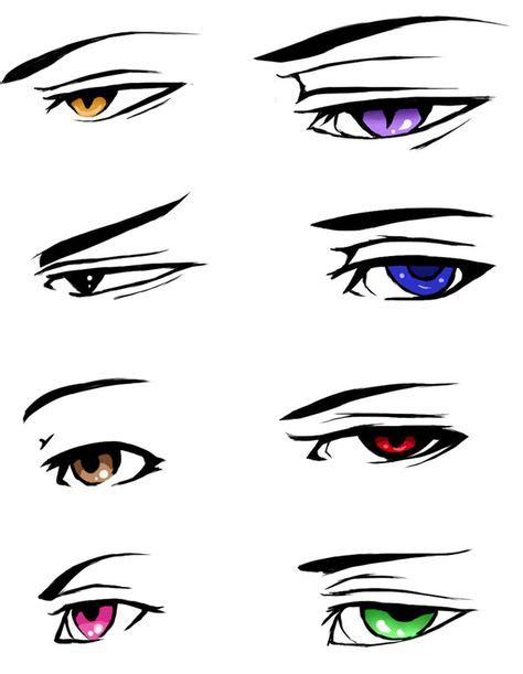 Eyes by Daryite on DeviantArt | Anime eyes, Anime male base, Anime ...