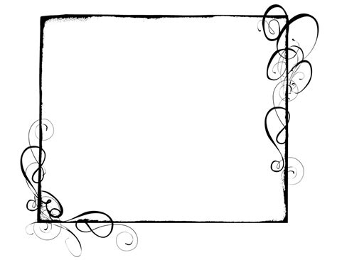 Swirl Page Borders - ClipArt Best