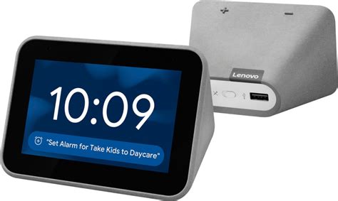 Customer Reviews: Lenovo Smart Clock with Google Assistant Gray ZA4R0002US - Best Buy