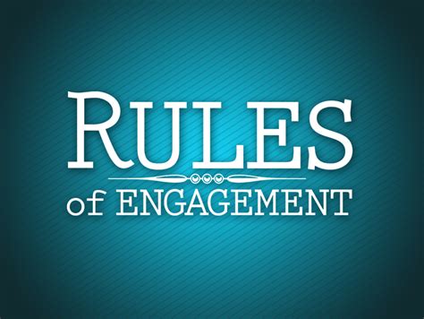 Rules of Engagement - Joseph P Natoli