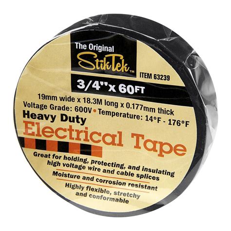 60 ft. x 3/4 in. Industrial Grade Electrical Tape